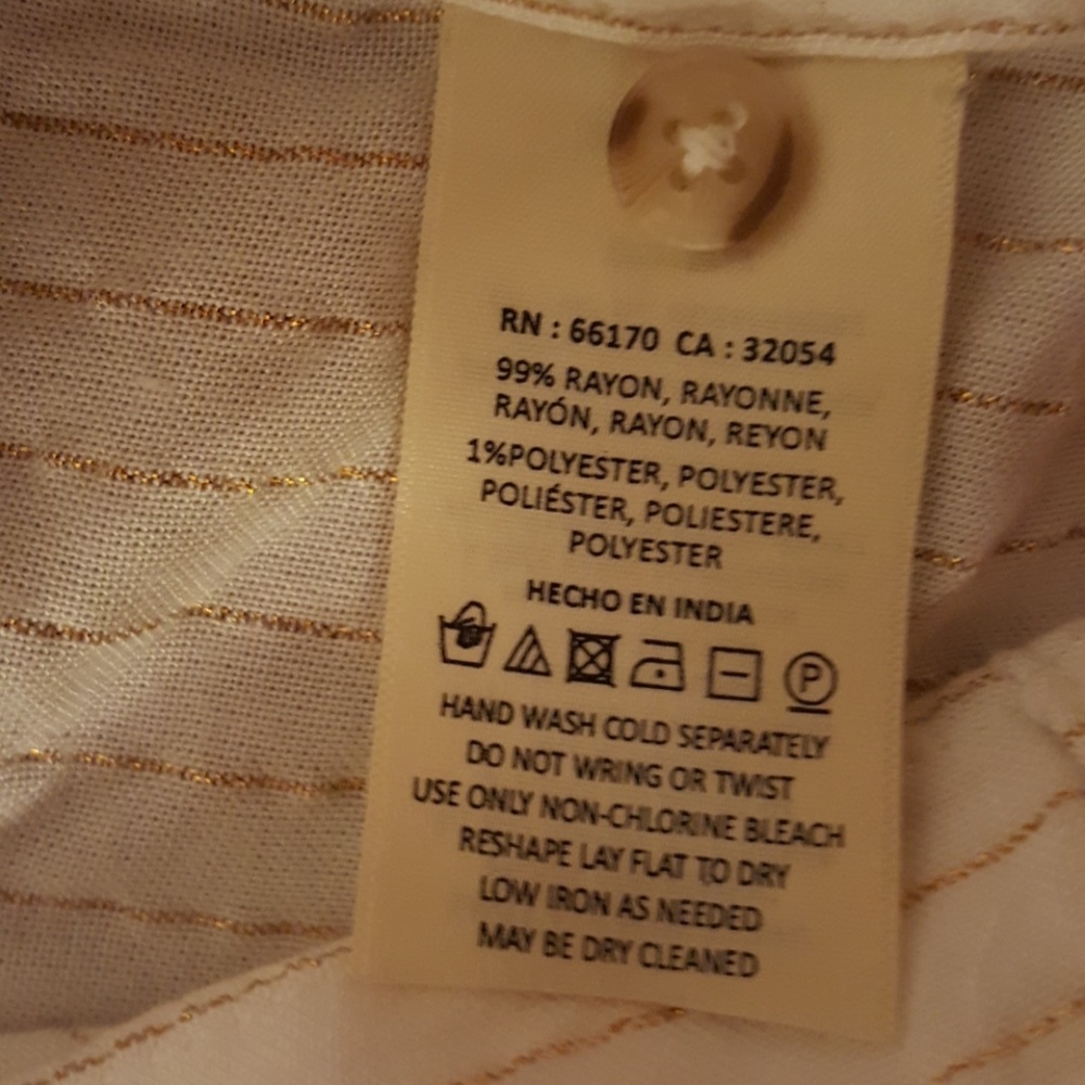 Off The Shoulder Button Back Top - image 4